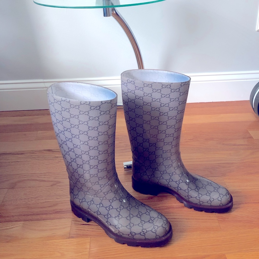Gucci rain boots